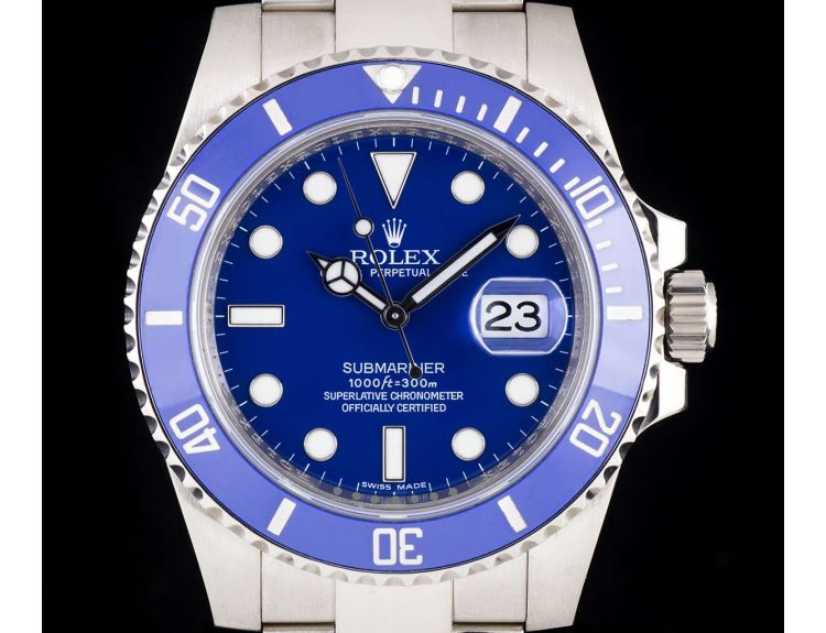 Submariner date white gold new arrivals