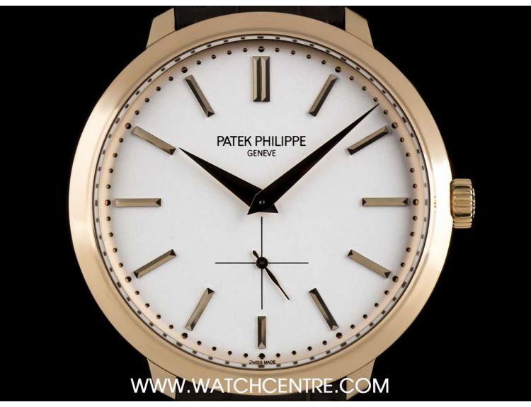 Patek Philippe Calatrava Rose Gold 5123R 001 Watch Centre