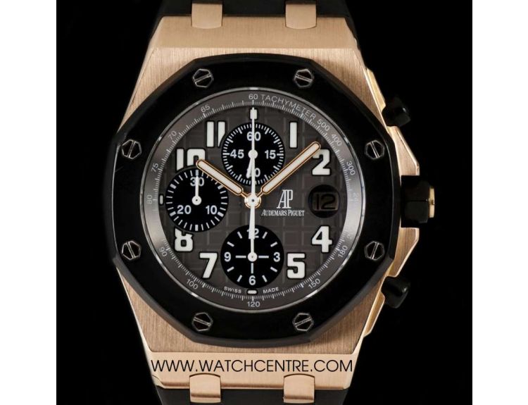 Audemars Piguet 18k R G Royal Oak Offshore Chrono B P 25940OK.OO.D002CA.02