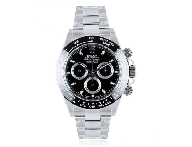 Black ceramic daytona top