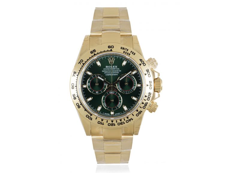 Rolex Daytona Green Dial 116508 Watch Centre