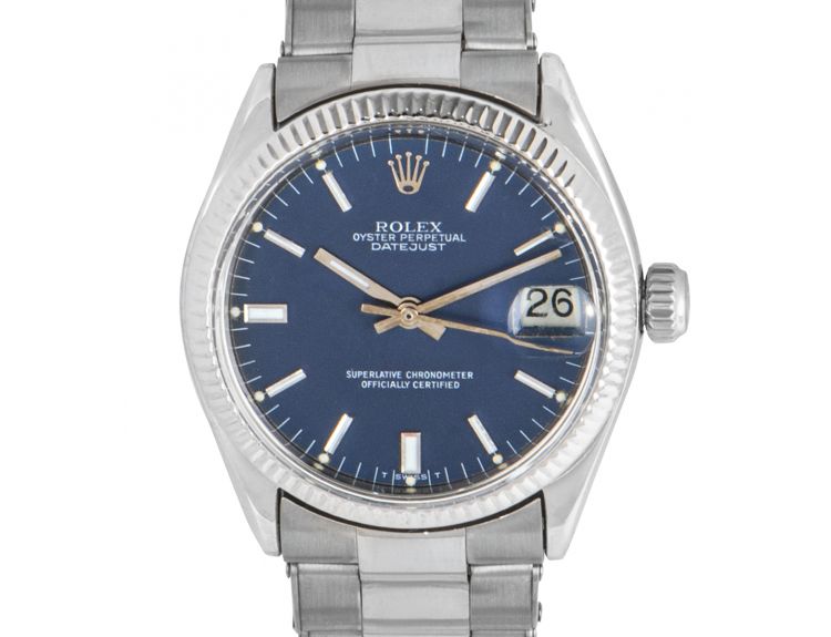 Rolex Datejust White Gold 6627 Watch Centre