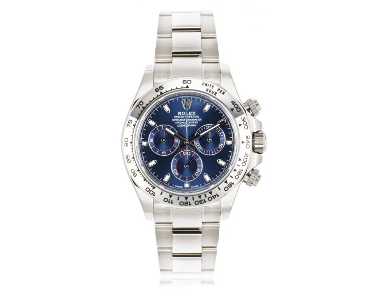 Rolex daytona light top blue dial