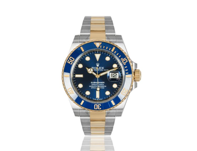 Rolex submariner discount blue oystersteel