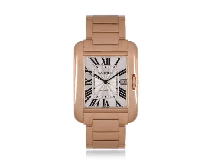 cartier tank anglaise xl rose gold