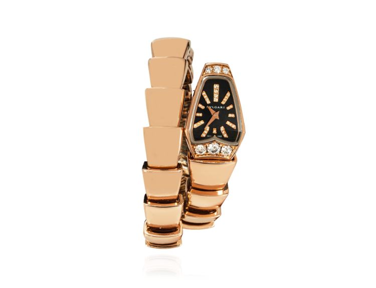 Bvlgari Serpenti Rose Gold Diamond Set 101788 SPP26BGD1GD.1T