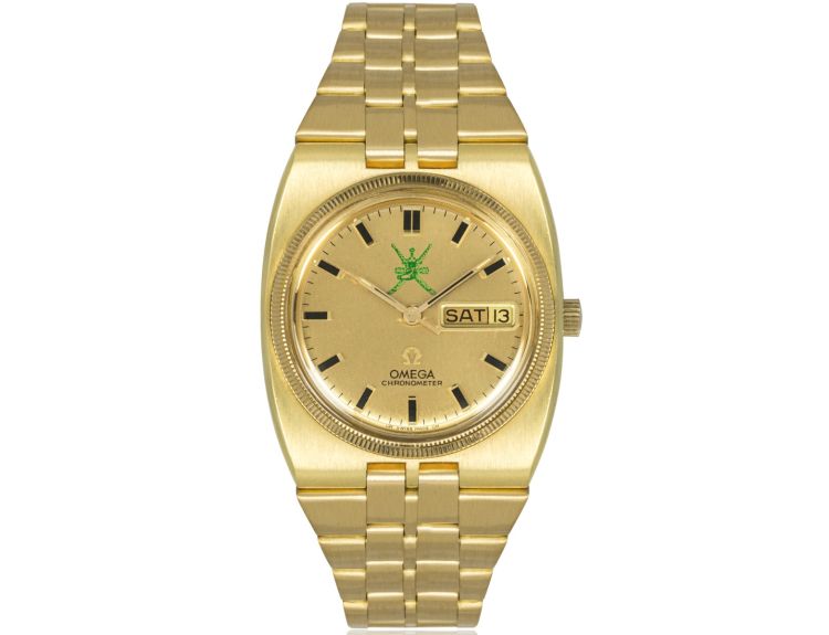 Vintage Omega Constellation Khanjar 36mm Dial Yellow Gold